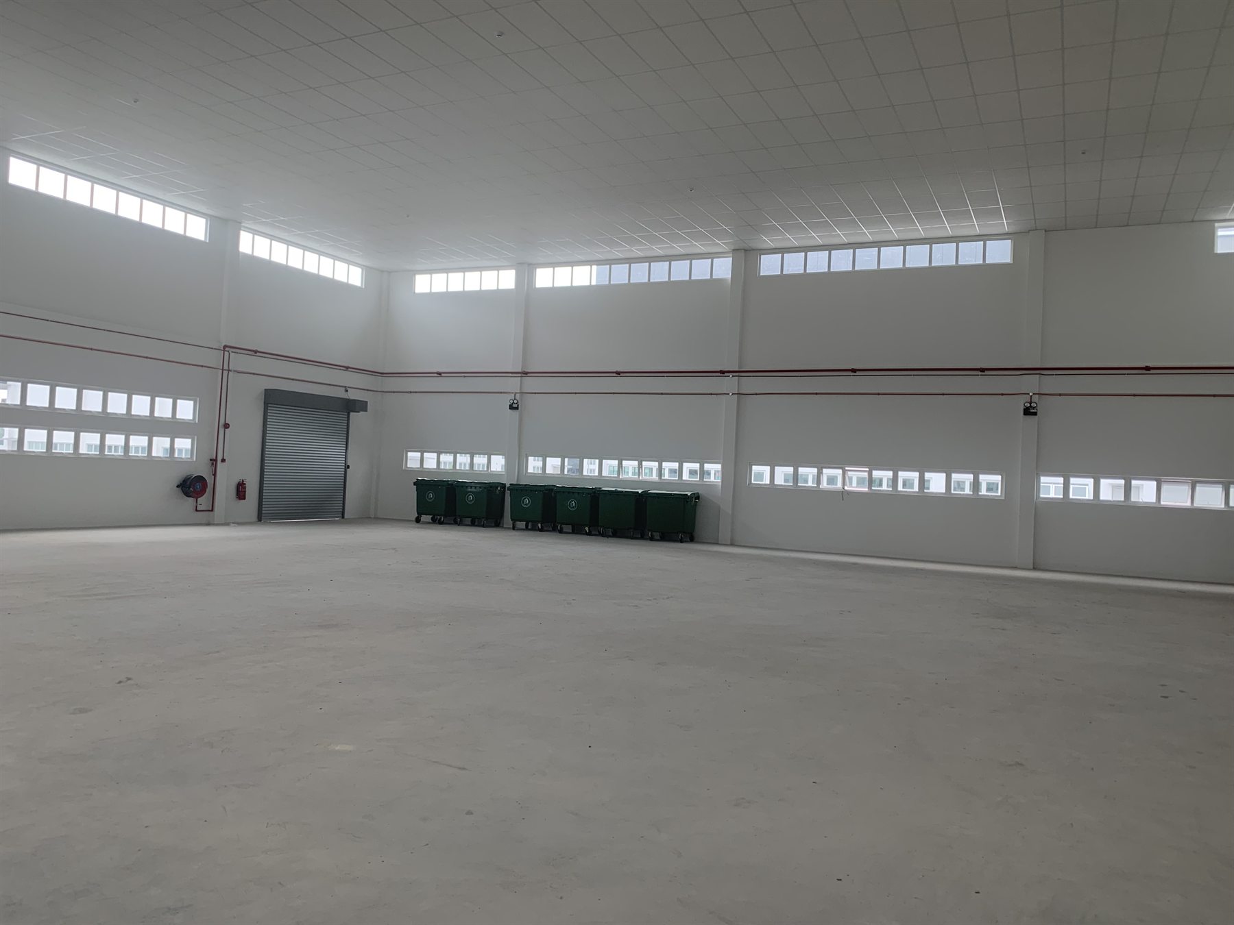 Empty manufacturing facility